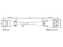 高出力LED面照明延長ケーブル IPS-CC- TS16/NJC20 シリーズ
