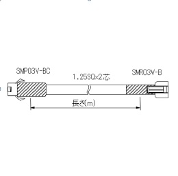 照明延長電圧降下対策ケーブル L-CB-S-NVD-24V シリーズ(旧型式:IPS-CC-NDV)